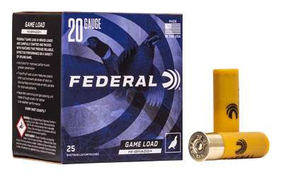 FED GAME LOAD 20GA 2.75 #6 25/250 RSR|FEH2046
