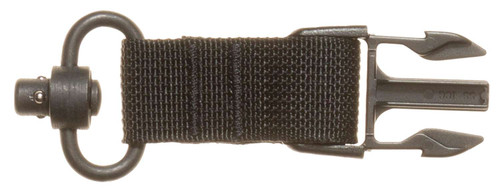 Tacshield T6093BK QD Sling Attachment for QD Push Button Black Webbing TSW|123976