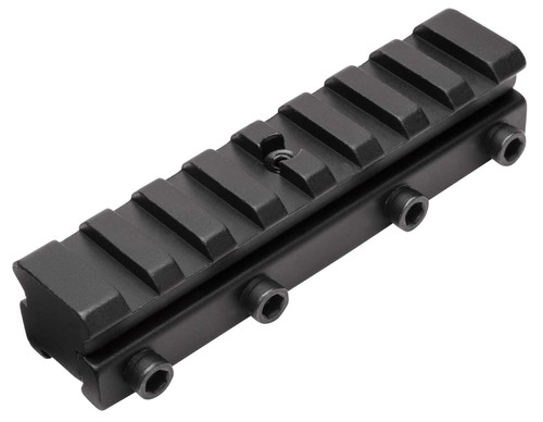 TruGlo TG8953B 3/8 In. to Picatinny Mounting Adapter Matte Black Anodized TSW|79701