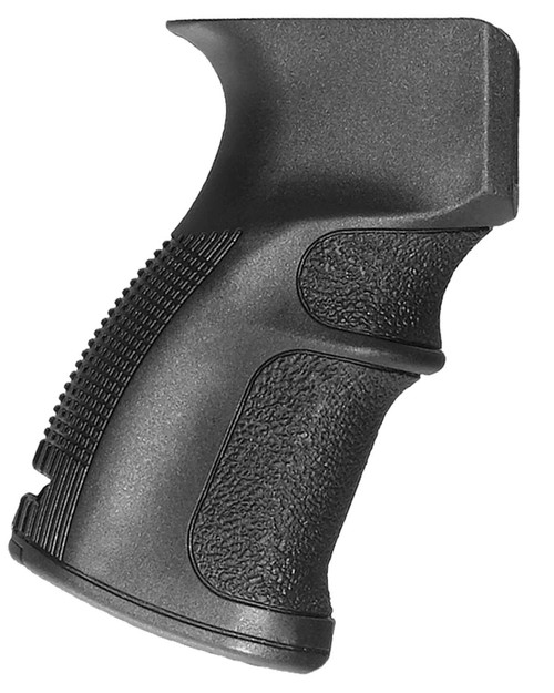FAB Defense FXAG47B AG-47 Ergonomic Pistol Grip Fits AK-47/74/ AKS-74U Krinkov/ ATI Galil Fiberglass Reinforced Black Polymer TSW|107010