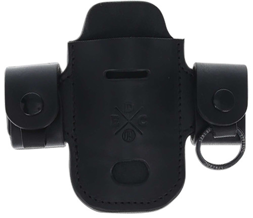 1791 Gunleather HDASSLBLKA EDC Heavy Duty Solo Action Snap OWB Black Leather Belt Loop Ambidextrous TSW|156301