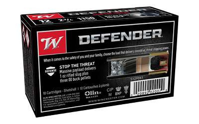 WIN DEFENDER 12GA 2.75" 3-00/1OZ 10/ RSR|WNS12PDX1