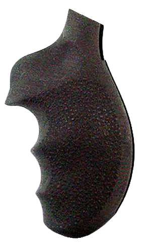 Hogue 67000 OverMolded Monogrip Black Rubber with Finger Grooves for Taurus 85 TSW|86472