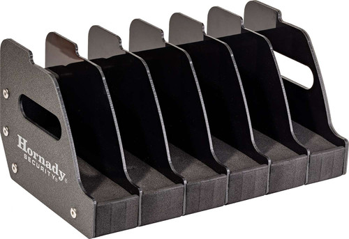 Hornady 95832 6 Gun Pistol Rack Metal w/Foam and Plastic Dividers Holds 6 Pistols TSW|172234
