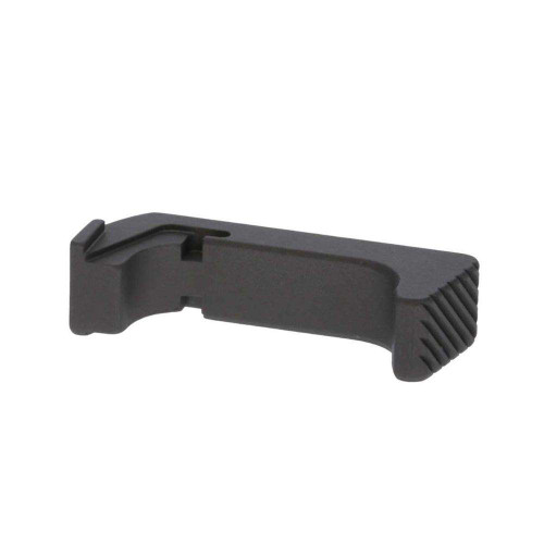 Rival Arms RA72G004A Magazine Release Extended Black Anodized Aluminum for Glock 43X, 48 TSW|124561