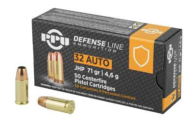 PPU 32ACP JHP 71GR 50/1000 RSR|PPUPPD32A