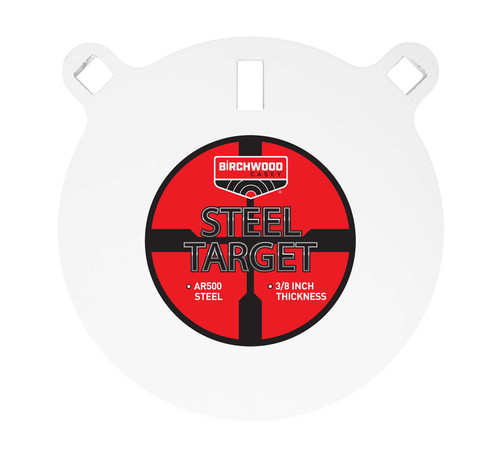 Birchwood Casey BC-RND8-38 Centerfire Target 3/8" AR500 Steel 8" Round Gong TSW|178850