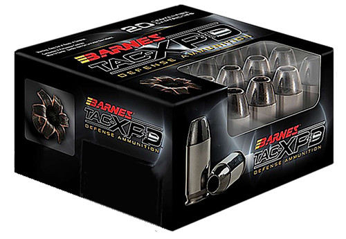 Barnes Bullets 21552 TAC-XPD Defense Handgun 380ACP 80gr 20 Per Box/10 Case TSW|85329