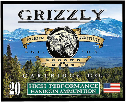 Grizzly Ammo GC38SP9 38Special 148gr Full Metal Jacket Flat Point 20 Per Box/10 Case TSW|179667