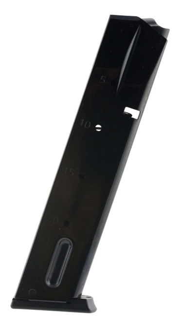 Mec-Gar MGSW5920B S&W 20rd 9mm Luger Fits S&W 659/5900/910/915, Blued Carbon Steel TSW|48134