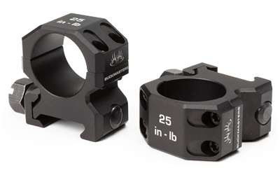 SIG BUCKMSTRS RINGS 1" ALUM LOW BLK RSR|SGSOA10033