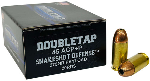 DoubleTap Ammunition 45ASS20 Snake Shot 45ACP 20 Per Box/50 Case TSW|175772