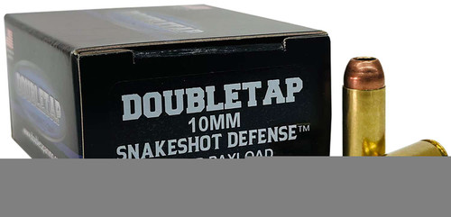 DoubleTap Ammunition 10MMSS20 Snake Shot 10mm 20 Per Box/50 Case TSW|175770