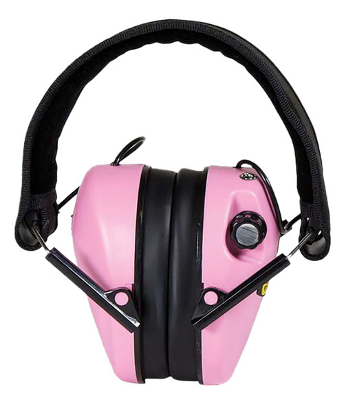 Caldwell 487111 E-Max Low-Profile Muff 23 dB Over the Head Pink/Black Adult TSW|98850