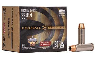 FED HYDRA-SHOK 38+P 129GR HP 20/500 RSR|FE38HS