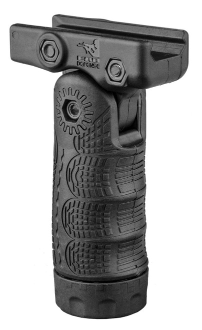 FAB Defense FXTFL T-FL Vertical Folding Foregrip 7-Position Black Fiberglass Reinforced Polymer TSW|107078