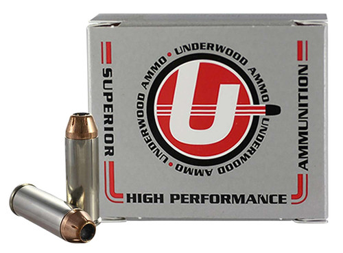 Underwood Ammo 433 XTP 45Colt 250gr Jacketed Hollow Point 20 Per Box/10 Case TSW|186102
