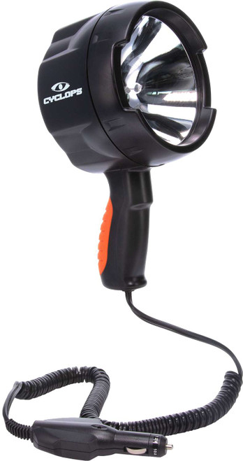 Cyclops CYCHS140012V Spotlight 12V Direct 1400 Lumens White Halogen Black Polymer 450 Meters TSW|9578