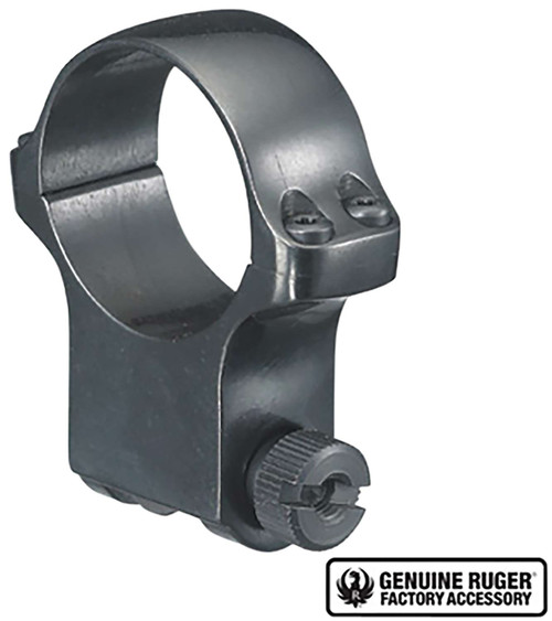 Ruger 90275 6B30 Scope Ring Matte Black 30mm Extra High TSW|50806