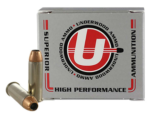 Underwood Ammo 327 XTP 44RemMag 240gr Jacketed Hollow Point 20 Per Box/10 Case TSW|186094