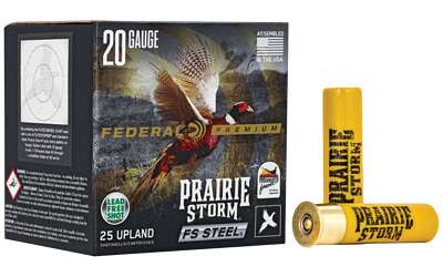 FED PR STORM 20GA 3" #4 STL 25/250 RSR|FEPFSX207FS4