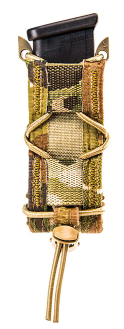 High Speed Gear 11PT00MC TACO Mag Pouch Single MultiCam Nylon MOLLE Belts 2" Wide Compatible w/ Pistol TSW|115521