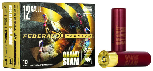 Federal PFCX139F6 Premium Grand Slam 12Gauge 3.50" 2oz 6Shot 10 Per Box/25 Case TSW|138091
