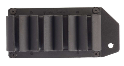 TacStar 1081130 SideSaddle Rem 870/1100/1187 20 Gauge 4rd Black Polymer w/Aluminum Mounting Plate TSW|31993