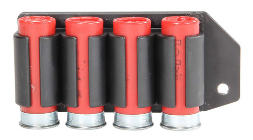 TacStar 1081168 SideSaddle Rem 870/1100/1187 12 Gauge 4rd Black Polymer w/Aluminum Mounting Plate TSW|31968