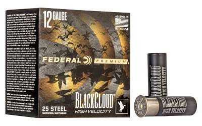FED BLK CLOUD 12GA 3" BB HV 25/250 RSR|FEPWBXH143BB