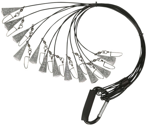 Higdon Outdoors 30321 Battleship Rig Black 18" Long 12 Pack TSW|153322