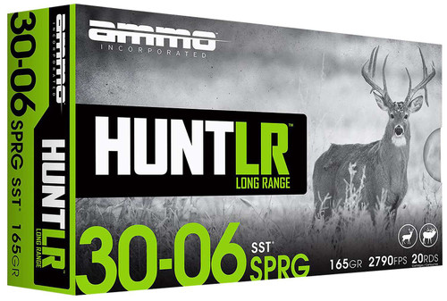 Ammo Inc 3006165SSTA20 Hunt Long Range 30-06Springfield 165gr Super Shock Tip 20 Per Box/10 Case TSW|150272