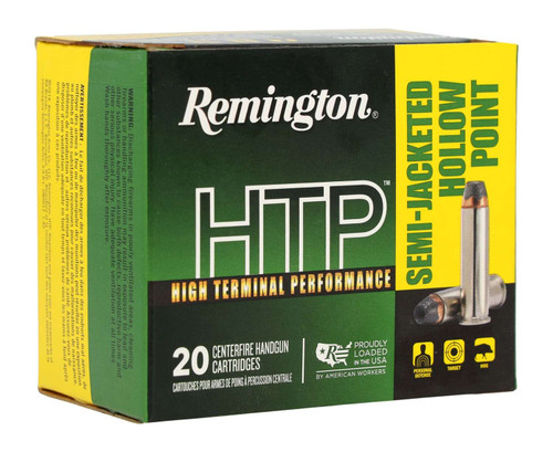 Remington Ammunition 22237 HTP 357Mag 110gr Semi Jacketed Hollow Point 20 Per Box/25 Case TSW|108469