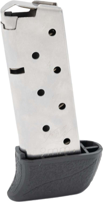 Kimber Mfg, Inc 1200848A Micro 9 8rd Extended 9mm Luger Silver Stainless Steel TSW|170723