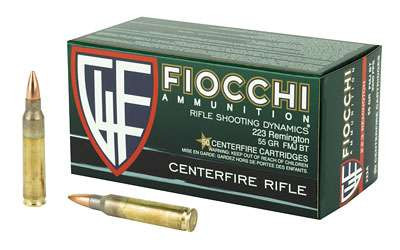 FIOCCHI 223REM 55GR FMJBT 50/1000 RSR|F223A