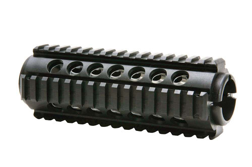 ProMag PM242 Quad Rail Handguard 2-Piece Polymer w/Aluminum Heat Shield Insert Black AR-15 Carbine TSW|82712