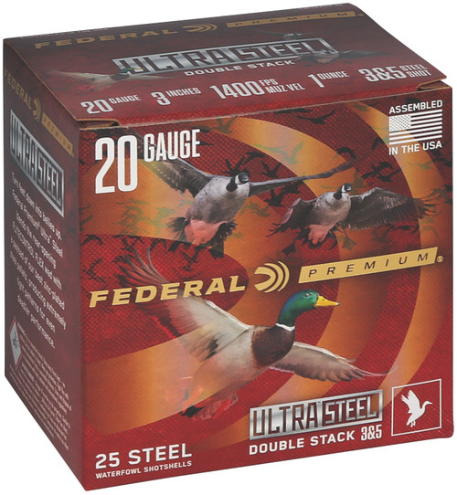 Federal PWUX20935 Premium  20Gauge 3" 1oz 25 Per Box/10 Case