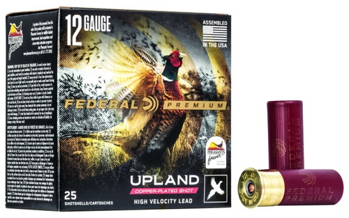 Federal PF15475 Premium Wing-Shok Pheasant Forever High Velocity 12Gauge 2.75" 1 1/4oz 7.5Shot 25 Per Box/10 Case TSW|117230