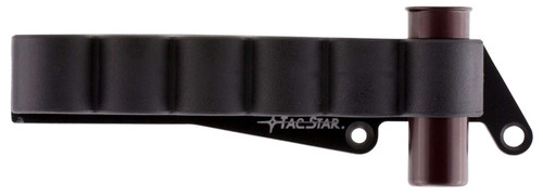 TacStar 1081211 SideSaddle Slimline Remington 870/1100/1187 12 Gauge 6rds Black Polymer w/Aluminum Mounting Plate TSW|7977