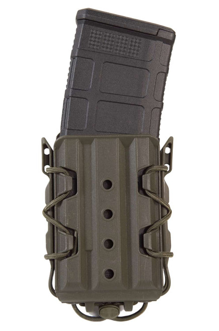 High Speed Gear 16TA01OD TACO V2 OD Green Polymer, 2" Belt Clip/MOLLE U-Mount, Compatible w/ Rifle Mags TSW|156224