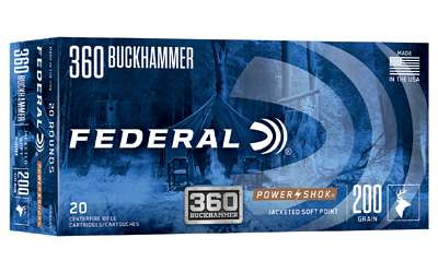 FED PWRSHK 360 BCKHMMR 200GR 20/200 RSR|FE360BHBS