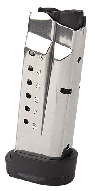 Ed Brown RMPMAG8SHIELD M&P 8rd Extended 9mm Luger Fit S&W M&P Shield Stainless Steel TSW|148244