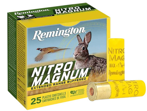 Remington Ammunition 20674 Nitro Magnum 20Gauge 3" 1 1/4oz 6Shot 25 Per Box/10 Case TSW|117082