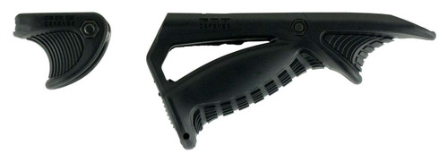 FAB Defense FXPTKCB PTK & VTS Combo Ergonomic Pointing Grip Angled w/Additional Storage Compartment Black Polymer TSW|107063