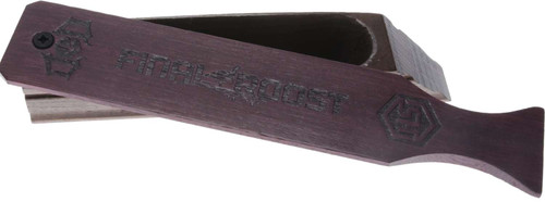 Drury Outdoors DODBC Signature Box Call Attracts Turkeys, Natural Walnut/Purple Heart TSW|136874