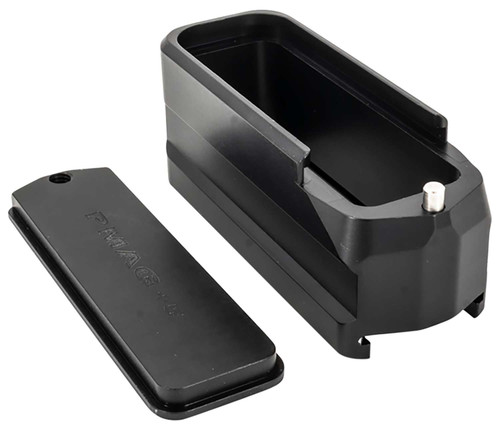 Shield Arms SAMEPMAG5BLK Magazine Extension 5rd Compatible w/ Magpul PMAG Gen M3 Black Anodized Aluminum TSW|151805
