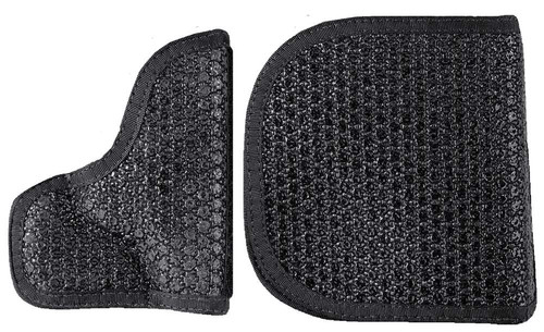 DeSantis Gunhide M44BJP6Z0 Super Fly Pocket Black Rubberized Fabric Fits Colt Mustang Ambidextrous TSW|95810