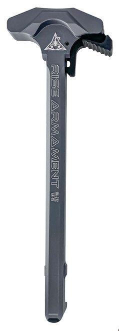 Rise Armament RA212GRY Extended Charging Handle RA-212 Gray Aluminum for AR-15 TSW|156428