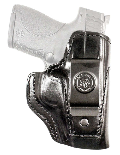 DeSantis Gunhide 127BA2WZ0 Inside Heat IWB Black Leather Fits Springfield Hellcat Pro Right Hand TSW|186985