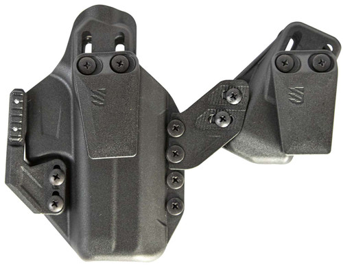 Blackhawk 416176BK Stache Premium Kit IWB Size 76 Black Polymer Belt Clip Compatible w/Glock 48 Ambidextrous TSW|134627